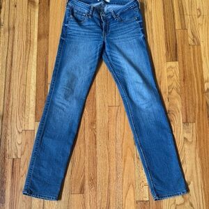 Hollister Women's Straight Leg Blue Jeans